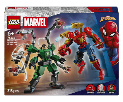 Klocki LEGO® LEGO Marvel 76338 Bitwa mechów: Spider-Man kontra Doc Ock